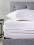 Σεντόνι με Λάστιχο Cannon Imperial 200TC 160X200+40 / White